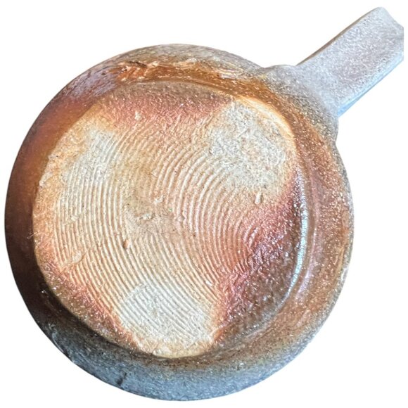 Pair of Handcrafted Pottery Mugs w Etched Cranes Anne Meyer - Picture 12 of 13